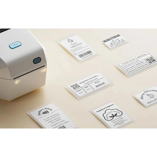 Niimbot K3W hordozható címkenyomtató (krém)  - 3