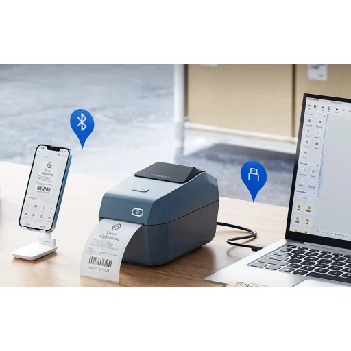  Niimbot K3W hordozható címkenyomtató (kék) - 8