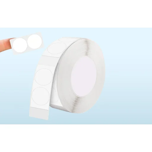 Hőnyomtató címkék Niimbot matrica T 14x28mm 200 db (Fehér Kör) - 3