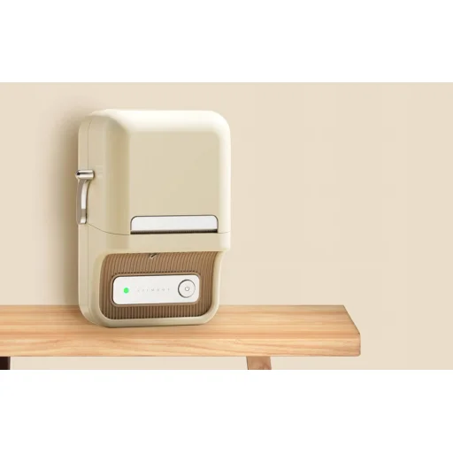 Hordozható Címkenyomtató Niimbot B21 (Krém) - 7