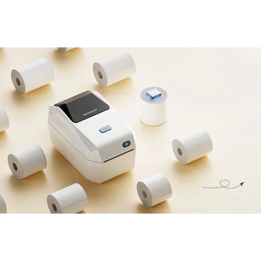 Niimbot K3 hordozható címkenyomtató (krém színű)  - 6