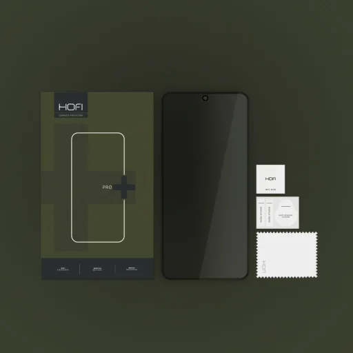 Hofi Anti Spy Glass Pro+ Xiaomi 14T / 14T Pro privát üvegfólia - 6