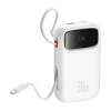 Baseus QPow 2 10000mAh 30W powerbank (fehér) thumbnail