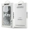  iPhone 16 Pro 6.3" Fekete/Fekete DKNY DKHCP16LLBNAEK Liquid Glitter Arch Logo tok thumbnail