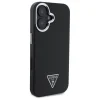  iPhone 16 Plus 6,7" fekete/fekete Grained Triangle MagSafe Guess GUHMP16MPGTSPSK tok thumbnail