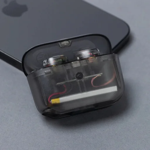 JLAB Go Air Pop Plus True Wireless Earbuds - Clear - 2