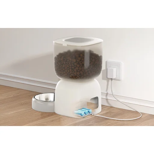Automata kisállat etető Petwant F14 WIFI Fehér - 5