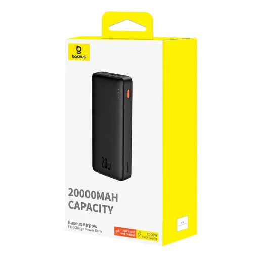 Baseus Airpow 20000mAh 20W powerbank (fekete) - 9