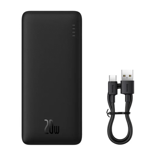 Baseus Airpow 10000mAh 20W powerbank (fekete) - 7