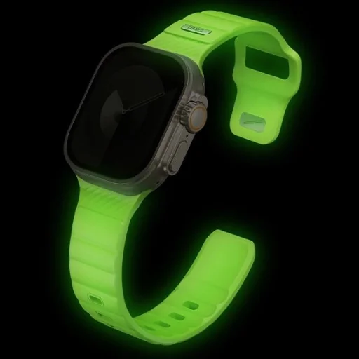 Uniq Stride SE Apple Watch 42/41/40mm FKM Gumi Szíj lume - 5