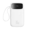 Baseus QPow 2 20000mAh 30W 2xUSB-C powerbank (fehér) thumbnail