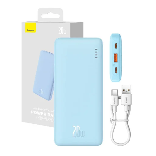 Powerbank Baseus Airpow 10000 mAh 20W (blue) - 9