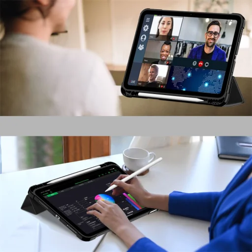 Tech-protect Sc Pen Origami Fliptok Ipad 10.9 10 / 2022 / 11 2025 Fekete - 9