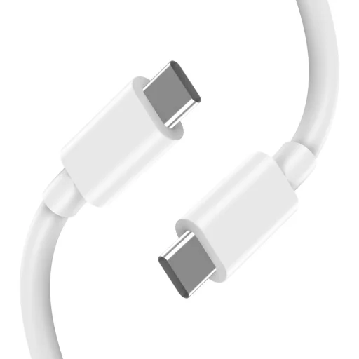 Tech-Protect NC45W-GAN 2-portos hálózati töltő PD45W + Type-C kábel fehér - 6