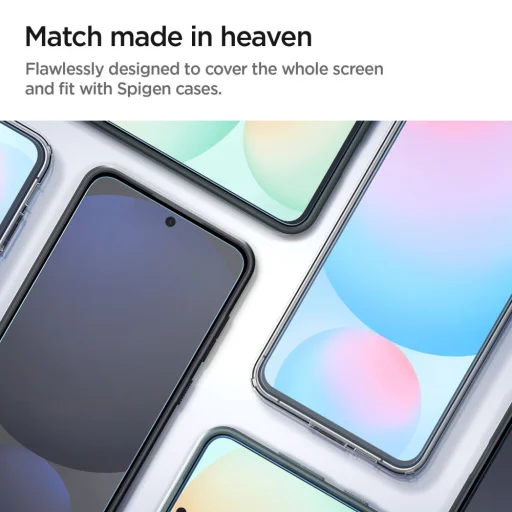 Spigen Glas.TR "EZ Fit" 2-Pack Galaxy S24 FE üvegfólia - 10