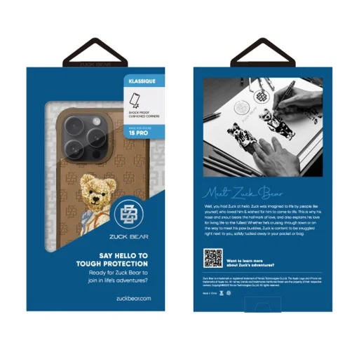 ZUCK BEAR tok PARIS GENTLEMAN for IPHONE 16 tok - 2