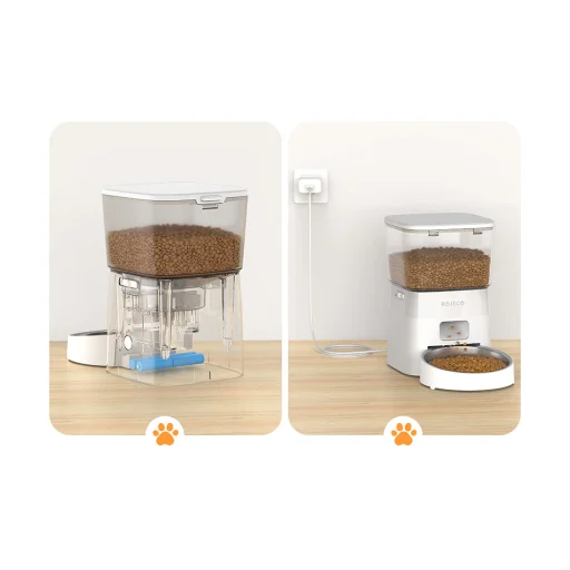 Rojeco 2L Automata Kisállat Etető WiFi Verzió - 3