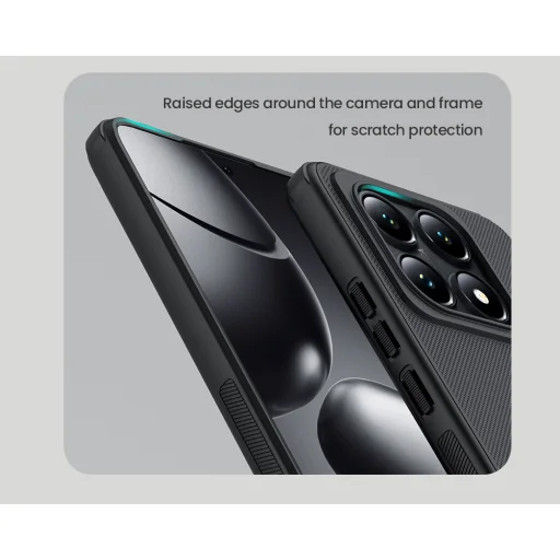Nillkin Super Frosted PRO Mágneses Tok Xiaomi 14T Pro Fekete - 7