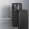 Nillkin Qin Book Prop Tok Apple iPhone 16 Klasszikus Fekete - 4