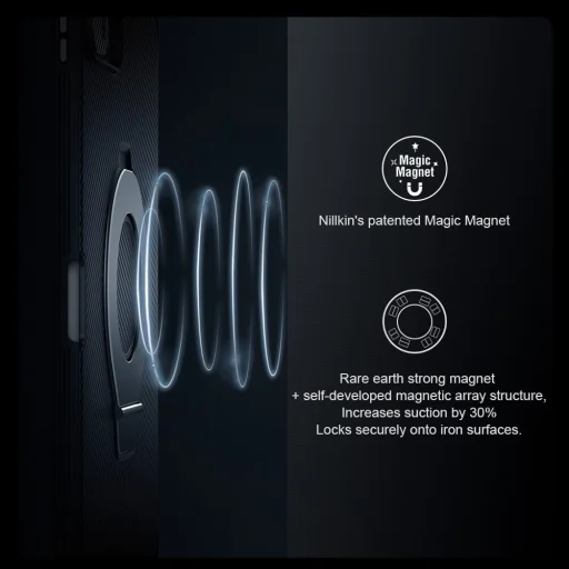  iPad Pro 11 2024 Fekete Nillkin CamShield Pad fliptok - 6