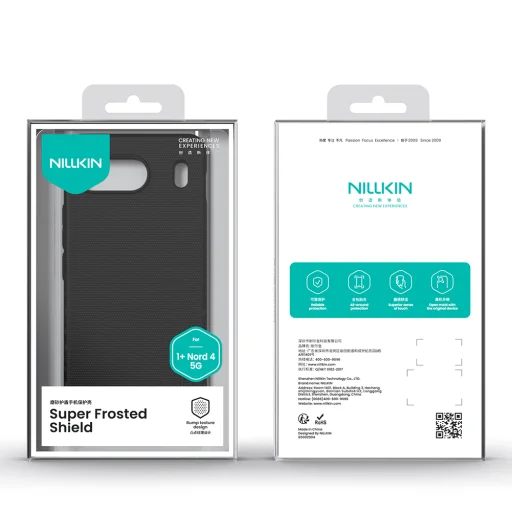  OnePlus Nord 4 fekete Nillkin Super Frosted hátlap tok - 8