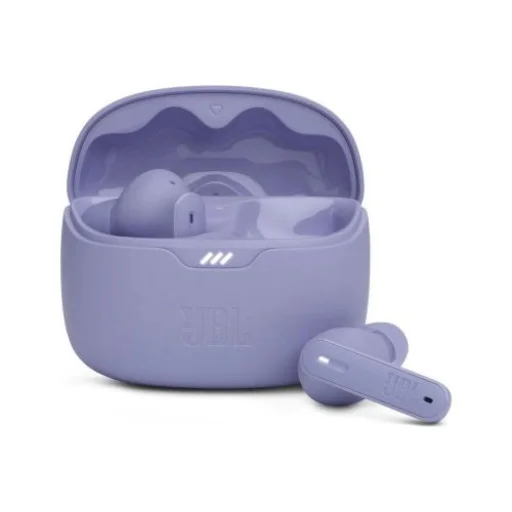 JBL Tune Beam TWS Bluetooth Vezeték nélküli In-Ear Fülhallgatók Lila EU - 4