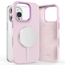 Tech-protect Silicone Pure Magsafe Iphone 16 Pro Pink Pearl Tok
