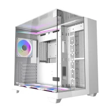 Darkflash TH285 4 ventilátoros számítógépház (fehér)