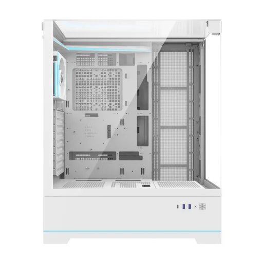 Darkflash DY450L PRO számítógépház fehér ventilátorral - 2