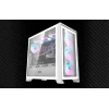 Darkflash Számítógépház DRX90 Üveg Fehér thumbnail