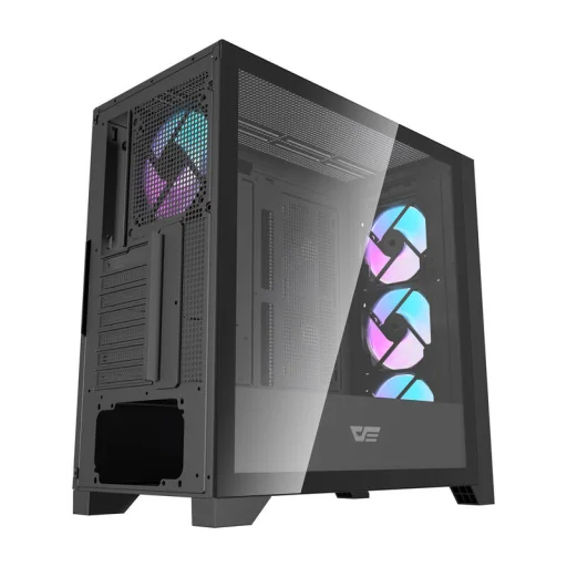 Darkflash DRX90 üveg számítógépház (fekete) - 9
