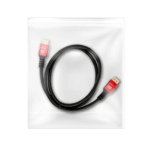 HDMI kábel HDMI-ről HDMI-re ver. 2.1 8K/60Hz, 4K/120 Hz 1 m fekete - 5