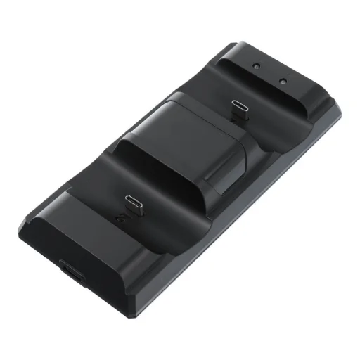 PS5 kontroller töltő dupla állomás P201 fekete - 1