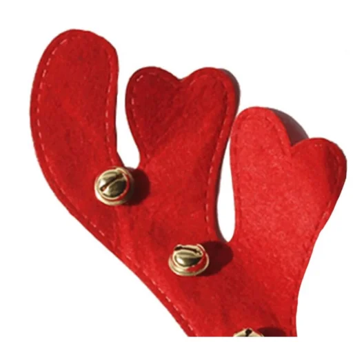 Karácsonyi Fejpánt "Rénszarvas agancs csengőkkel" RC-K-297 - 3