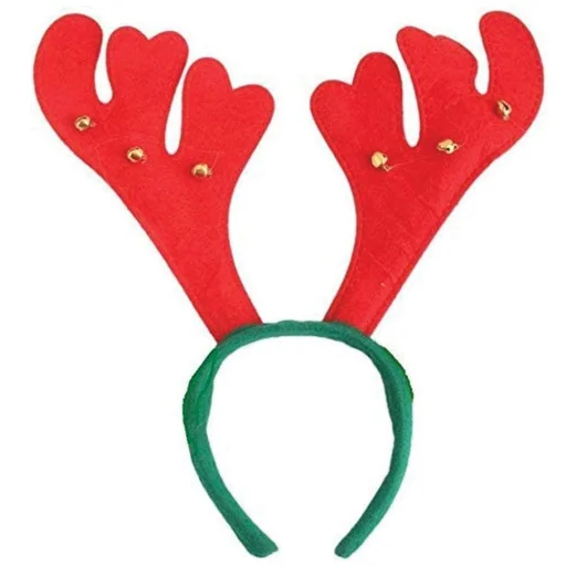 Karácsonyi Fejpánt "Rénszarvas agancs csengőkkel" RC-K-297 - 7