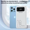 Powerbank 20000mAh 22.5W Kijelzővel + PD/iPhone Kábelek Lightning AWEI (P169K) fekete - 7