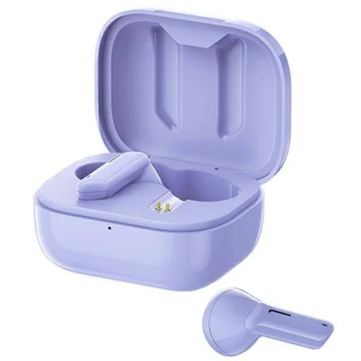 Bluetooth 5.1 TWS fülhallgató + AWEI Dokkoló Állomás (T36) lila - 1