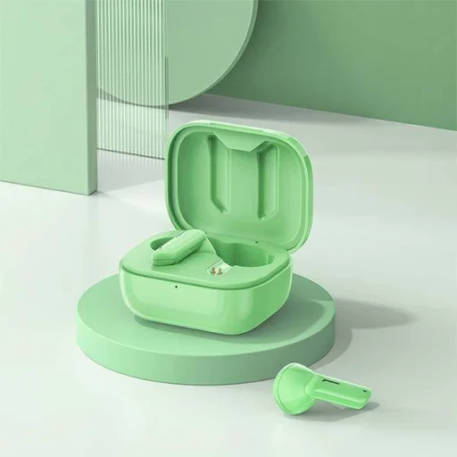 Bluetooth 5.1 TWS Fülhallgató + AWEI Dokkoló Állomás (T36) zöld - 2