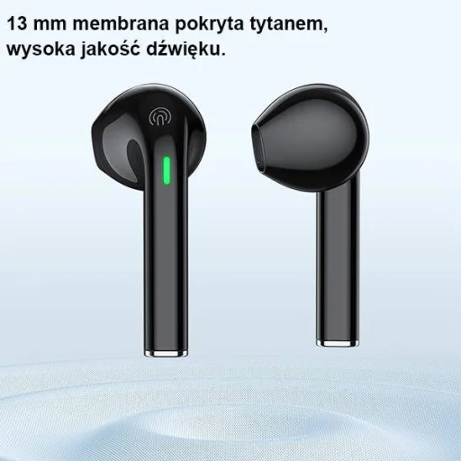 Bluetooth 5.3 TWS Fülhallgató + AWEI Dokkoló Állomás (T26Pro) fekete - 5