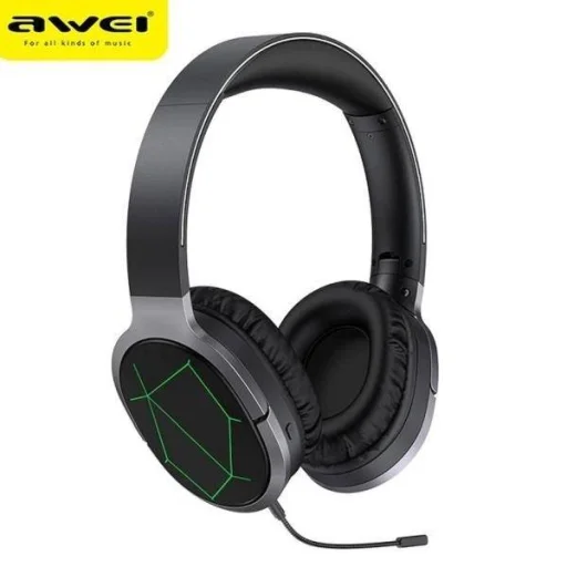 AWEI Over-Ear Bluetooth Gamer Fejhallgató Mikrofonnal (A799BL) fekete - 1