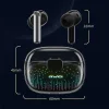 Bluetooth 5.3 AWEI T52 Pro2 TWS fülhallgató + töltőállomás fekete/fekete thumbnail