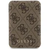 Guess Induction Powerbank 15W GUPB5FP4EMGW 5000mAh barna/barna 4G bőr fém logó MagSafe - 1