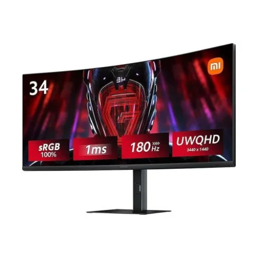 Xiaomi Mi Monitor G34WQI 34 inch Ívelt Gaming Fekete EU ELA5454EU - 1