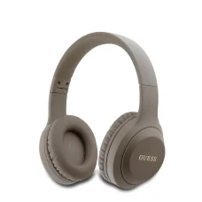 Guess Klasszikus Ezüst Logós Bluetooth Sztereó Fejhallgató Barna