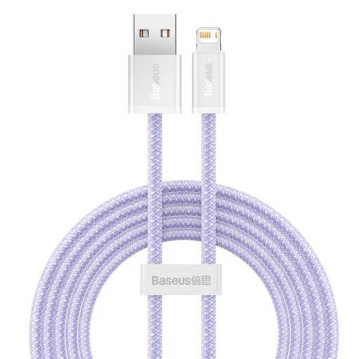 Baseus Dynamic USB-Lightning kábel, 2,4A, 2m (lila) - 2