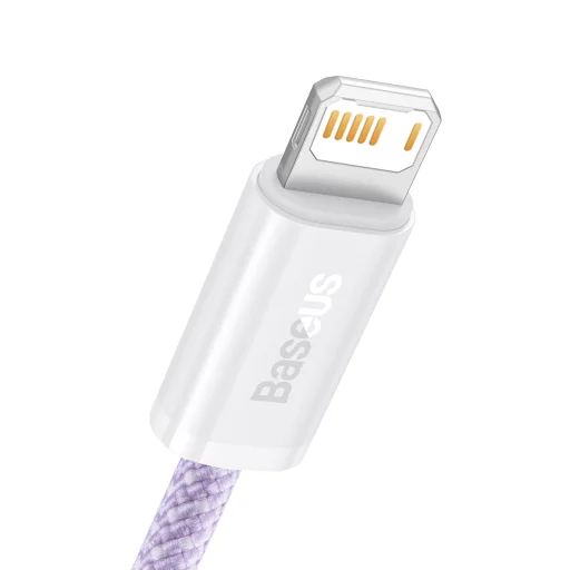 Baseus Dynamic USB-Lightning kábel, 2,4A, 2m (lila) - 3