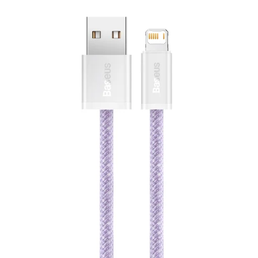 Baseus Dynamic USB-Lightning kábel, 2,4A, 2m (lila) - 4