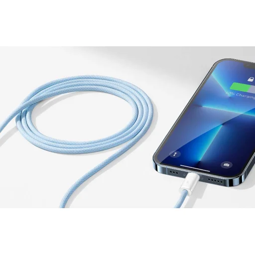 Baseus Dynamic USB-C Lightning kábel 20W, 1m (fehér) - 7