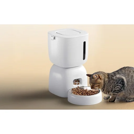 Petwant FW1-L(BAS) automata állateledel-adagoló + 2L kisállat itató - 6