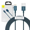 Baseus Superior Series USB-Lightning kábel, 2,4 A, 2 m (kék) thumbnail